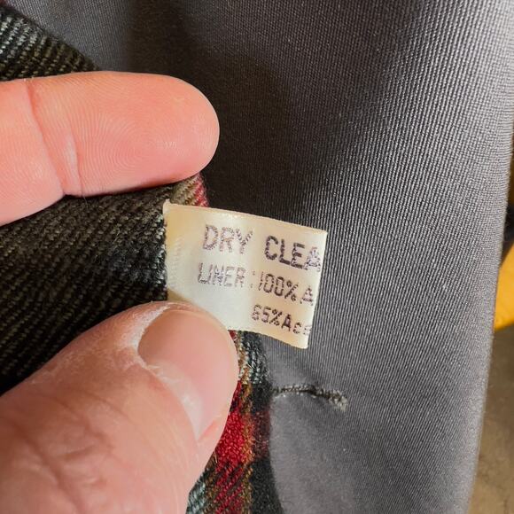 Stormport Trench Coat Men 42R ZipOut Lining Double Breast Cold Mild 2 Coats in 1 - Picture 16 of 16